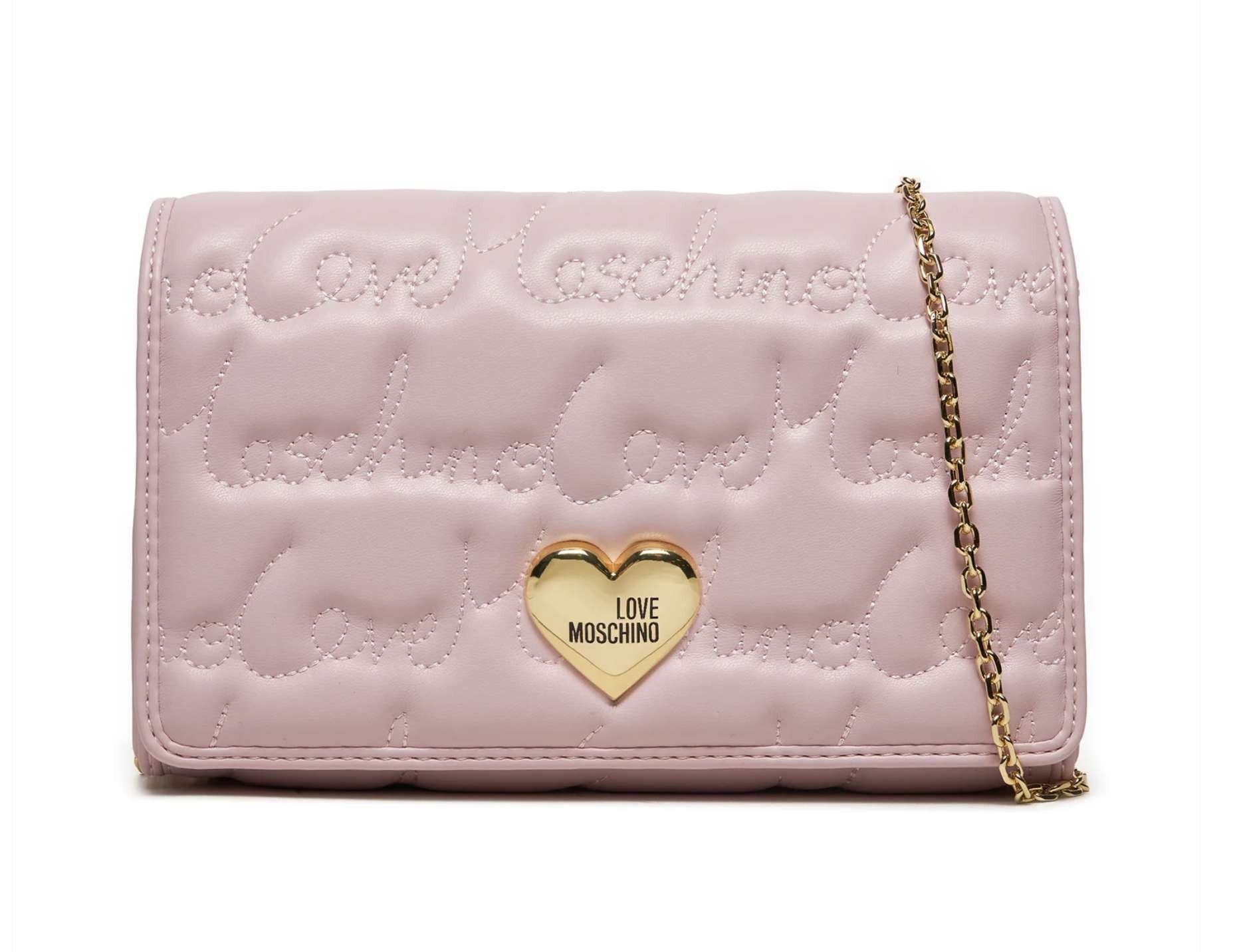 Borsa donna Love Moschino tracolla in ecopelle rosa B25MO40 JC4128PP1LLJ0600