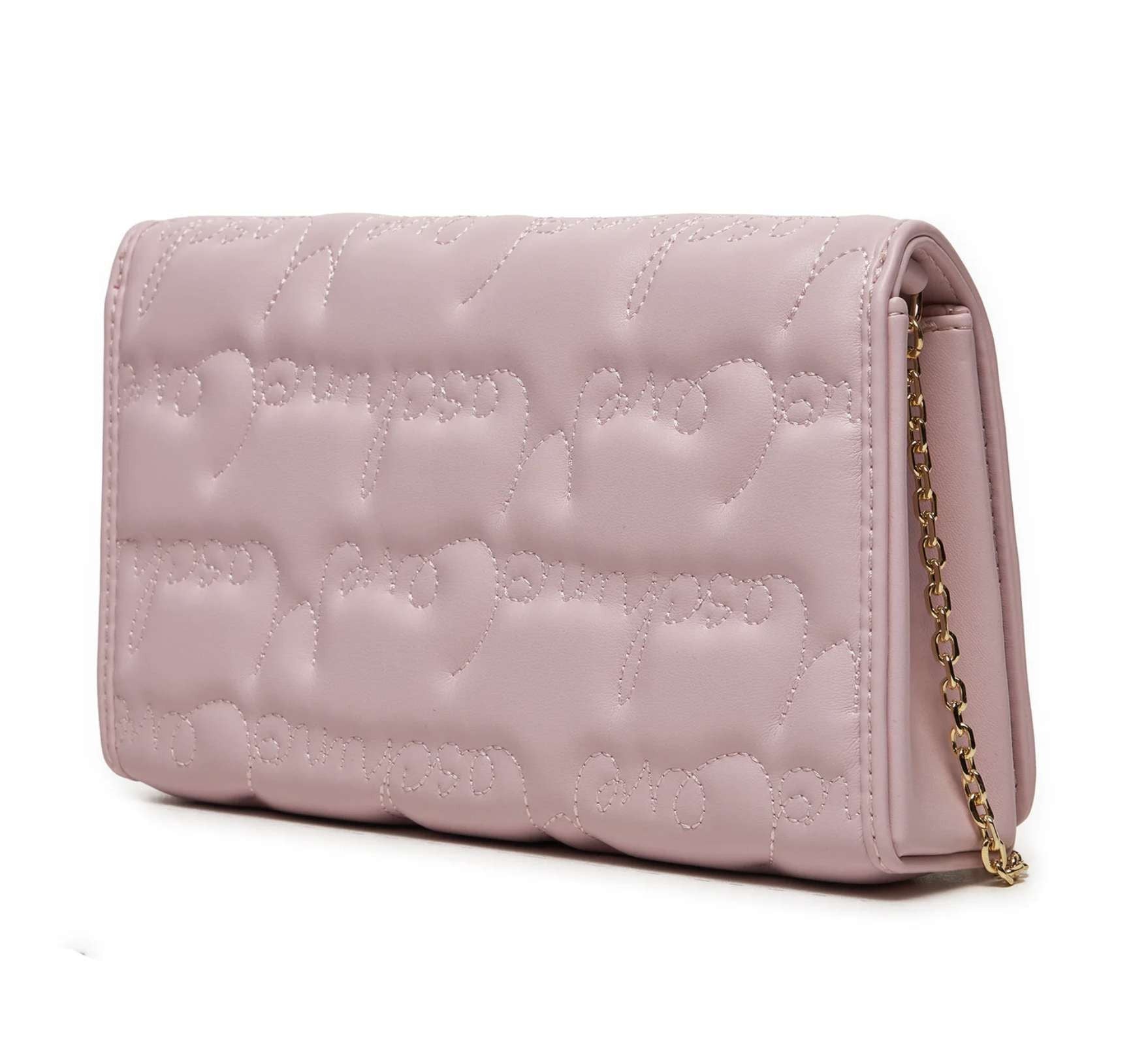 Borsa donna Love Moschino tracolla in ecopelle rosa B25MO40 JC4128PP1LLJ0600