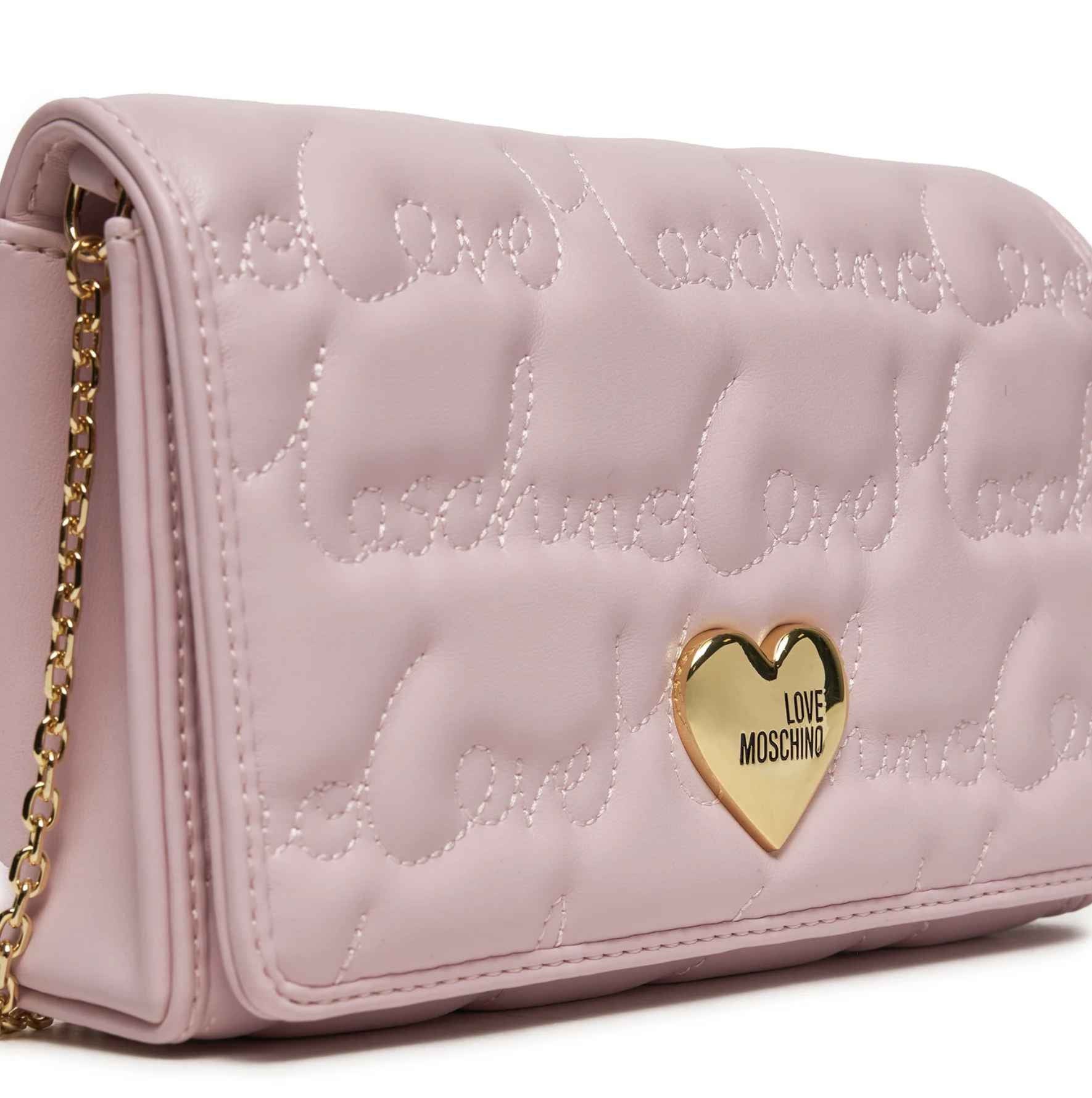 Borsa donna Love Moschino tracolla in ecopelle rosa B25MO40 JC4128PP1LLJ0600