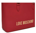 Borsa donna a spalla Love Moschino shopping ecopelle rosso B25MO51 JC4190PP1LKD05000