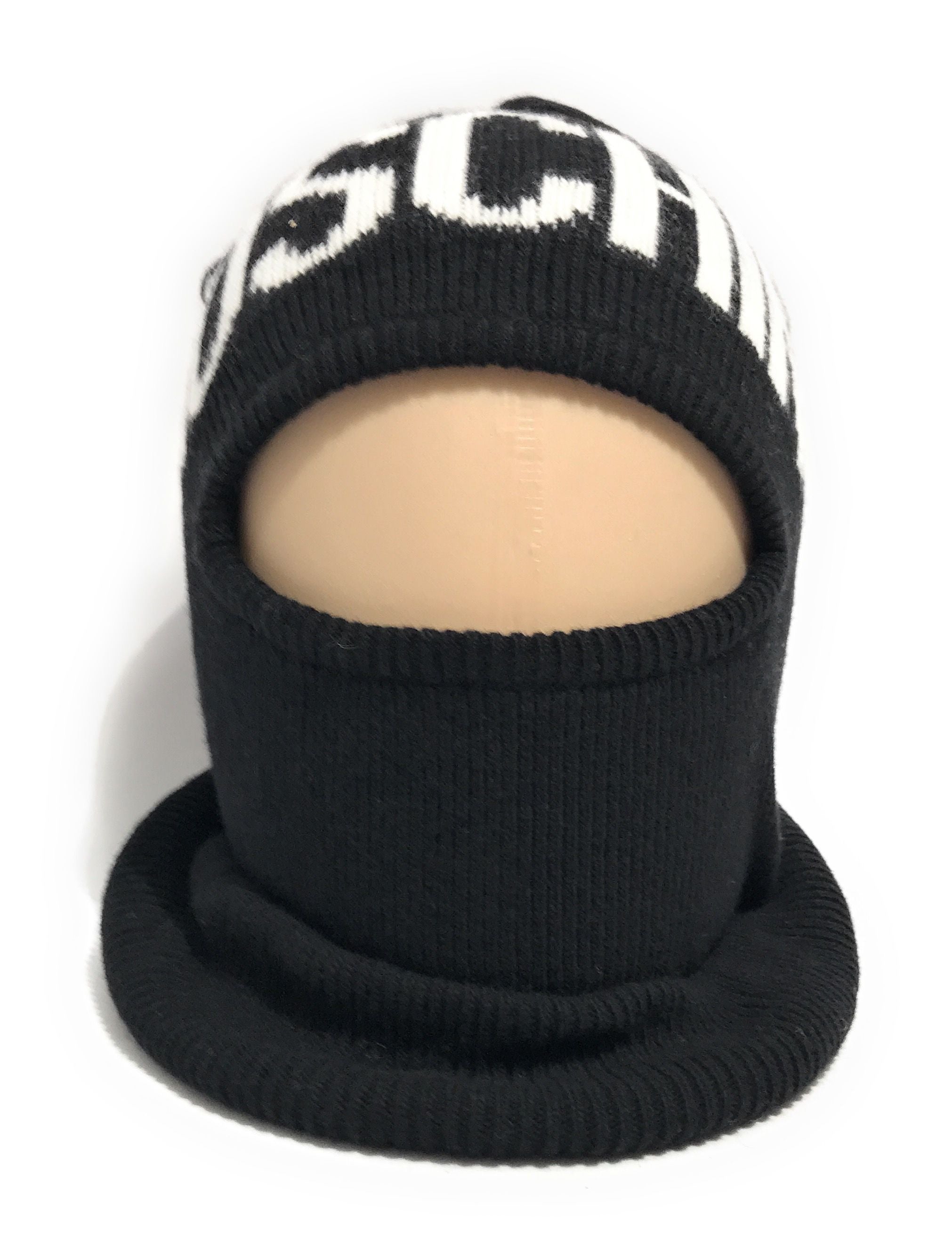 Berretto passamontagna unisex Moschino nero C25MO15 60103 M5673 016