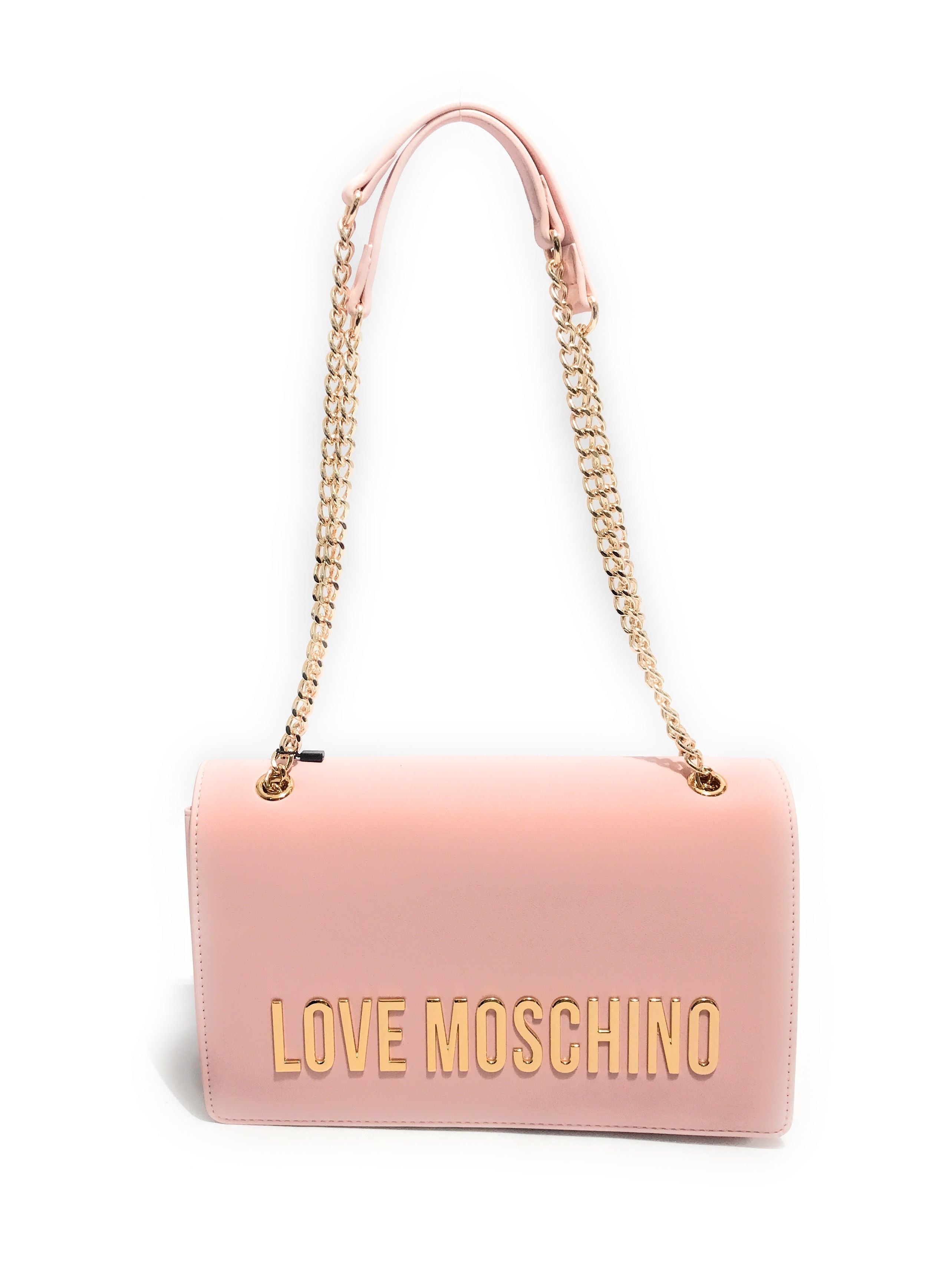 Borsa donna Love Moschino a spalla in ecopelle rosa B25MO74 JC4192PP1LKD0600