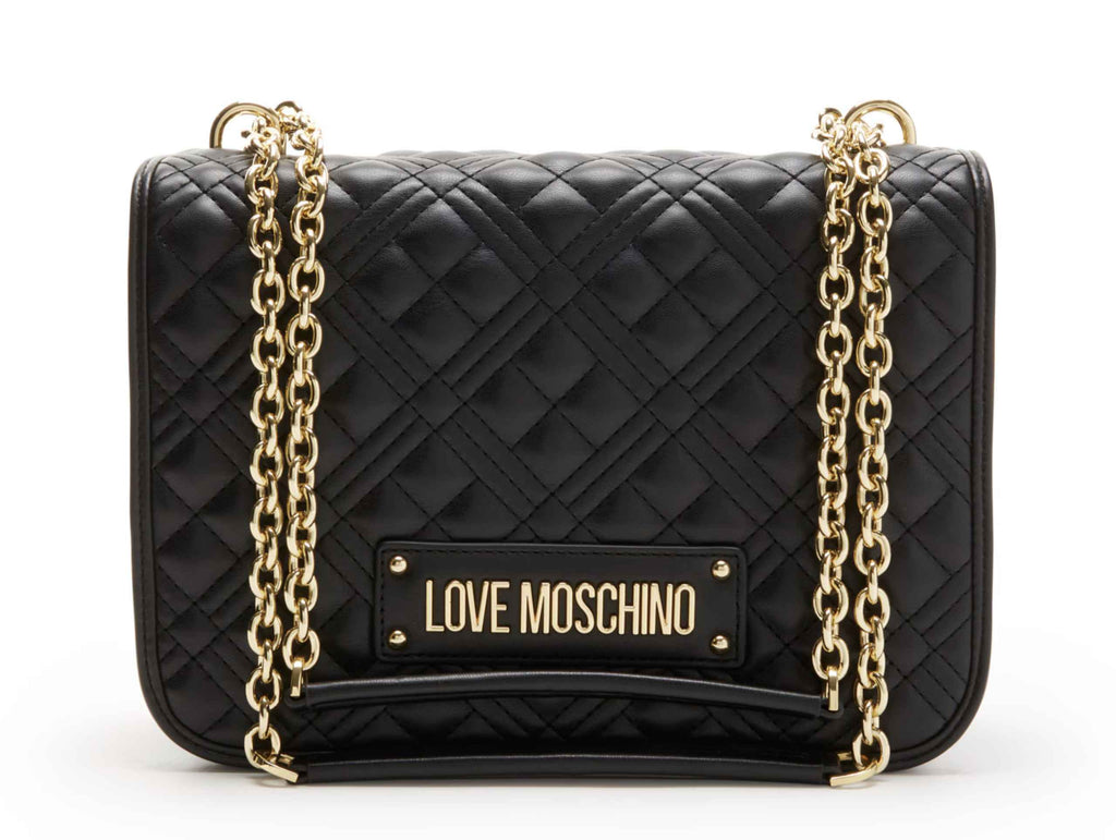 Borsa donna Love Moschino a spalla/ tracolla ecopelle trapuntata nero B25MO89 JC4000PP0LLA0000