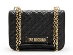 Borsa donna Love Moschino a spalla/ tracolla ecopelle trapuntata nero B25MO89 JC4000PP0LLA0000