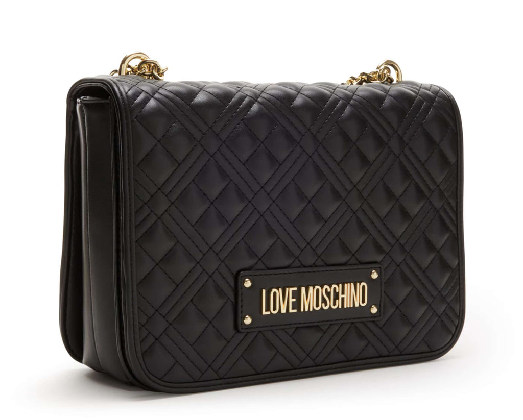 Borsa donna Love Moschino a spalla/ tracolla ecopelle trapuntata nero B25MO89 JC4000PP0LLA0000