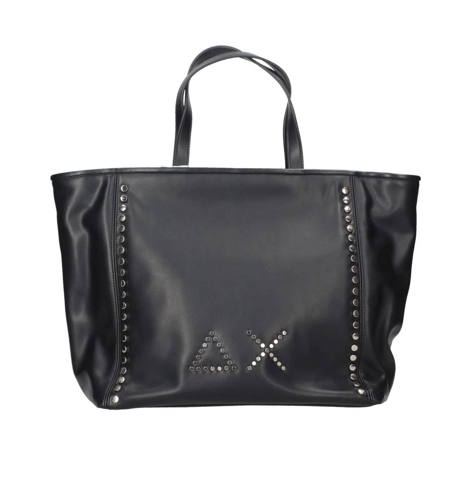 Borsa donna a mano/ tracolla Sun 68 Jacqueline studs bag nero B25SU05 Z44273 M