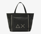 Borsa donna a mano/ tracolla Sun 68 Jacqueline studs bag nero B25SU05 Z44273 M