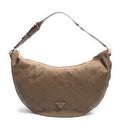 Borsa Guess a spalla Cresidia large hobo ecopelle dark taupe B25GU180 PG934903