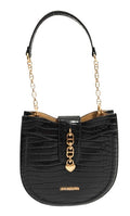 Borsa donna Love Moschino a spalla ecopelle shiny cocco nero B25MO92 JC4386PP0LKJ0000