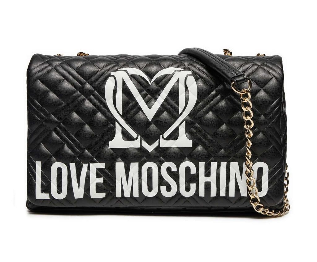 Borsa donna Love Moschino spalla/ tracolla ecopelle trapuntata nero B25MO142 JC4375PP0LKR100A