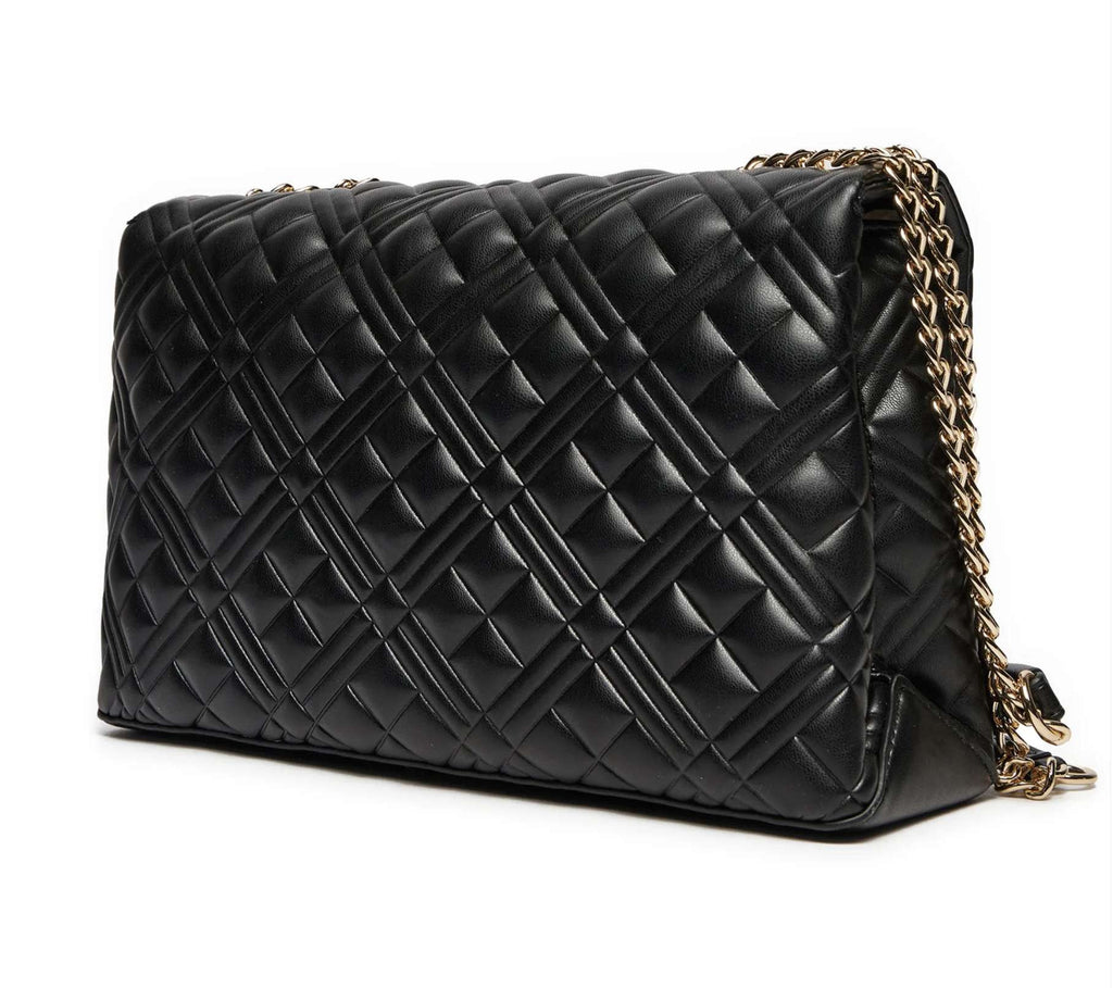 Borsa donna Love Moschino spalla/ tracolla ecopelle trapuntata nero B25MO142 JC4375PP0LKR100A