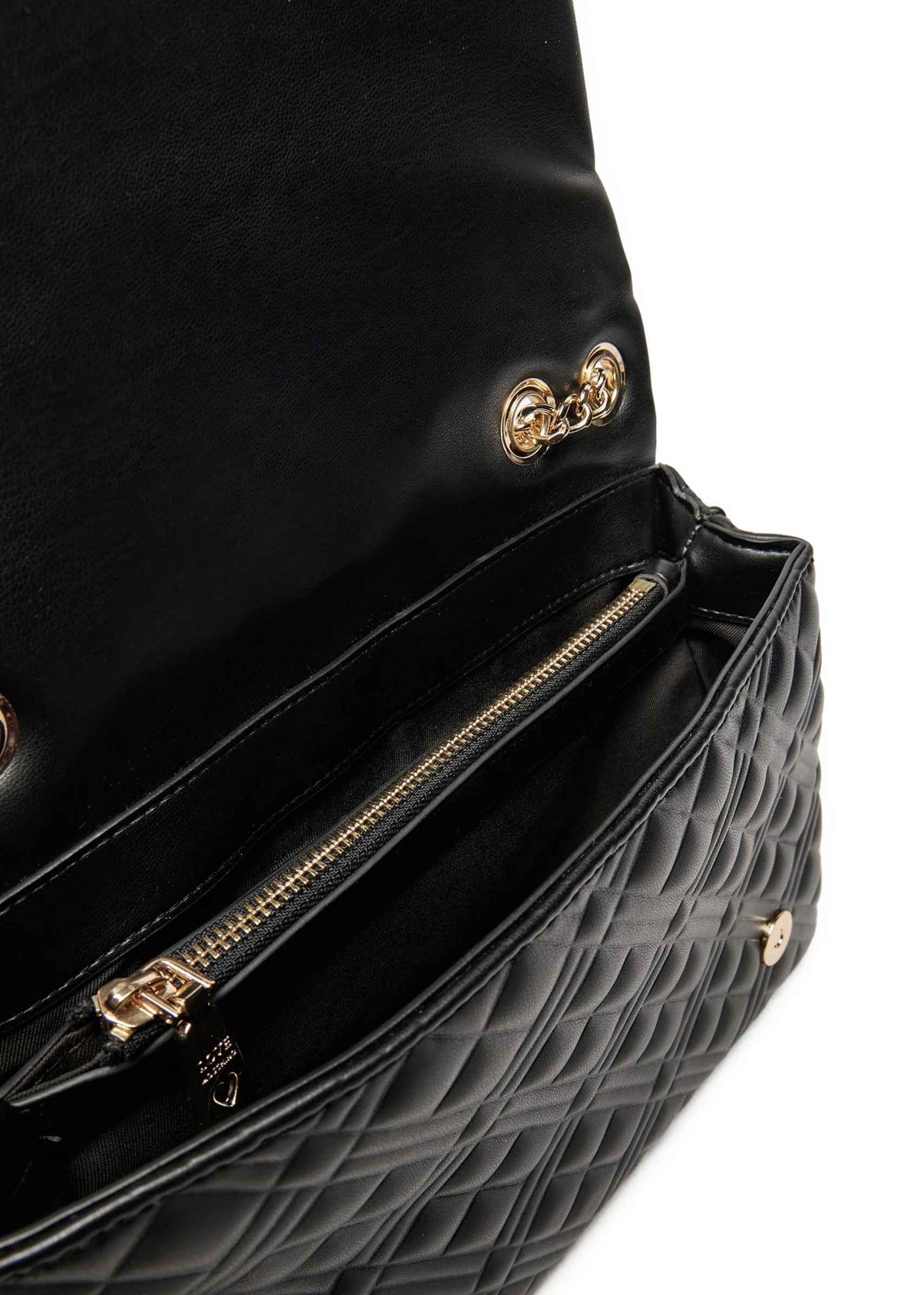 Borsa donna Love Moschino spalla/ tracolla ecopelle trapuntata nero B25MO142 JC4375PP0LKR100A