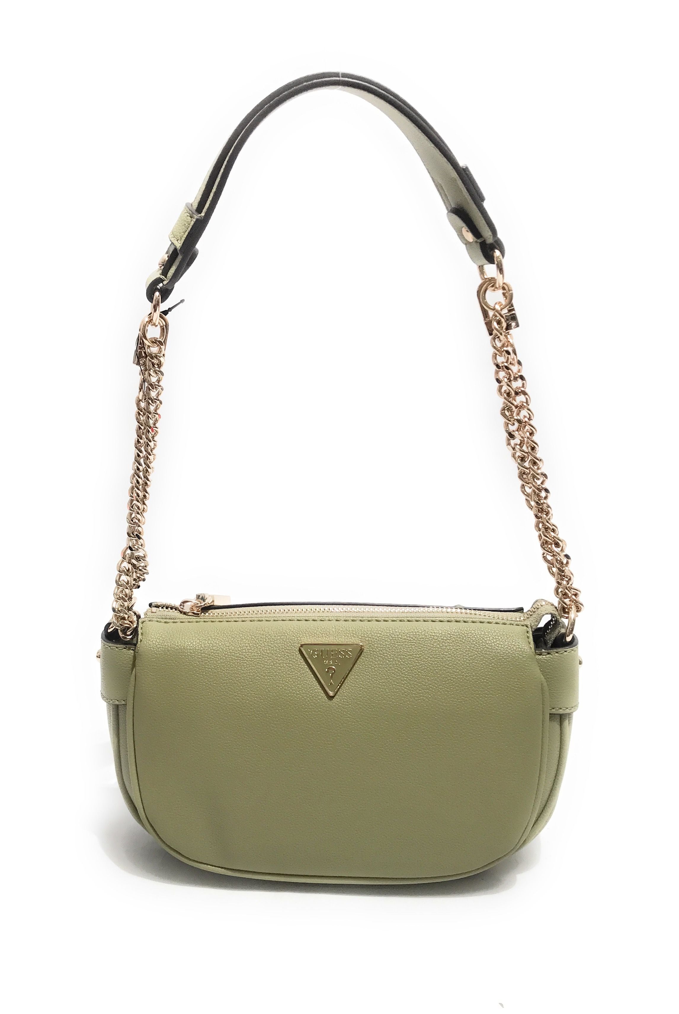Borsa donna Guess a spalla Fedora ecopelle sage BS25GU17 BG951917