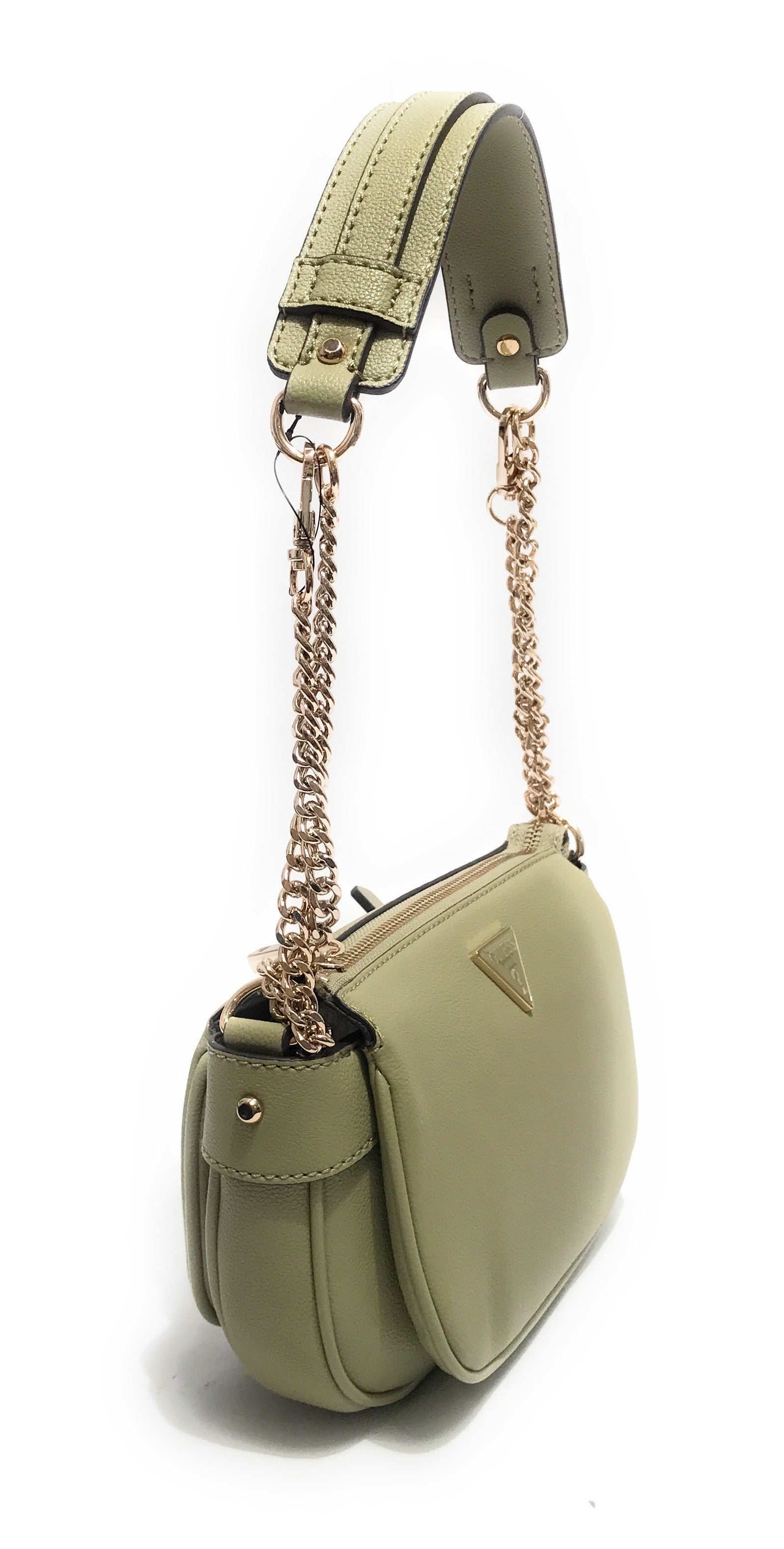 Borsa donna Guess a spalla Fedora ecopelle sage BS25GU17 BG951917