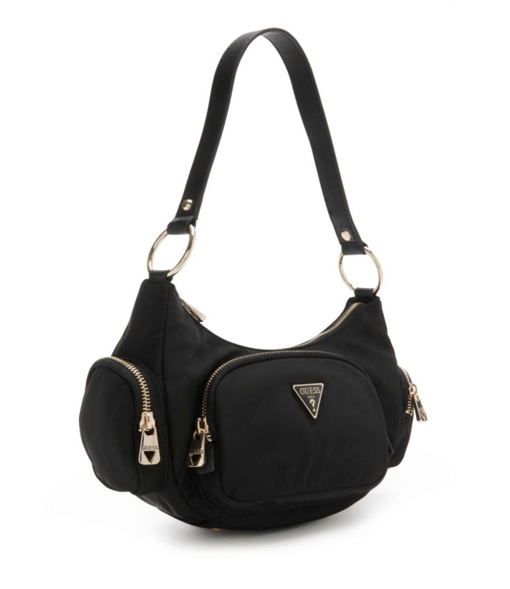 Borsa donna Guess tracolla Eco gemma shoulder bag black BS25GU04 EYG839572