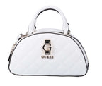 Borsa donna Guess a mano/ tracolla Bessey bowler ecopelle white BS25GU34 GG952205