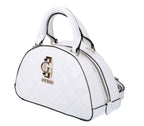 Borsa donna Guess a mano/ tracolla Bessey bowler ecopelle white BS25GU34 GG952205
