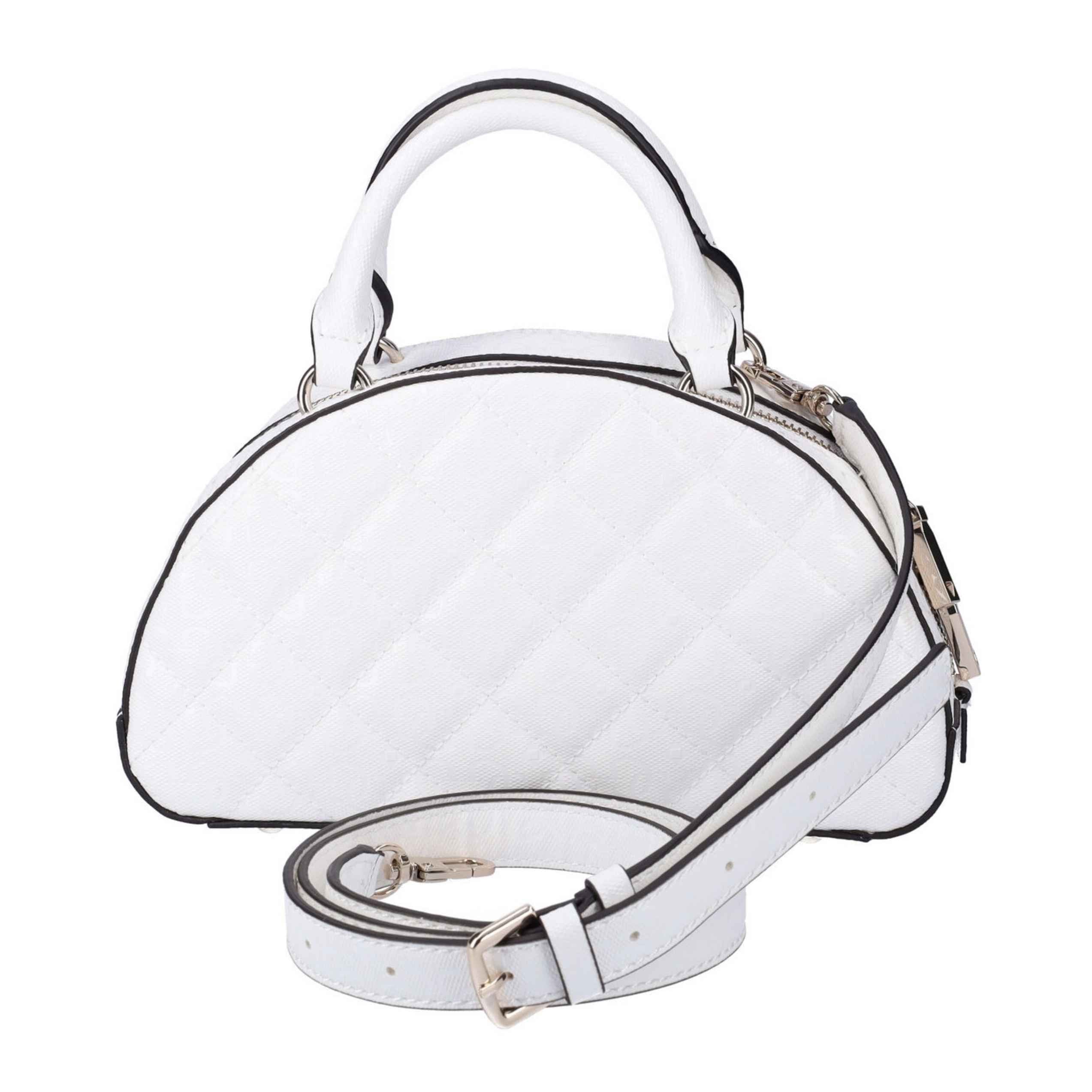 Borsa donna Guess a mano/ tracolla Bessey bowler ecopelle white BS25GU34 GG952205