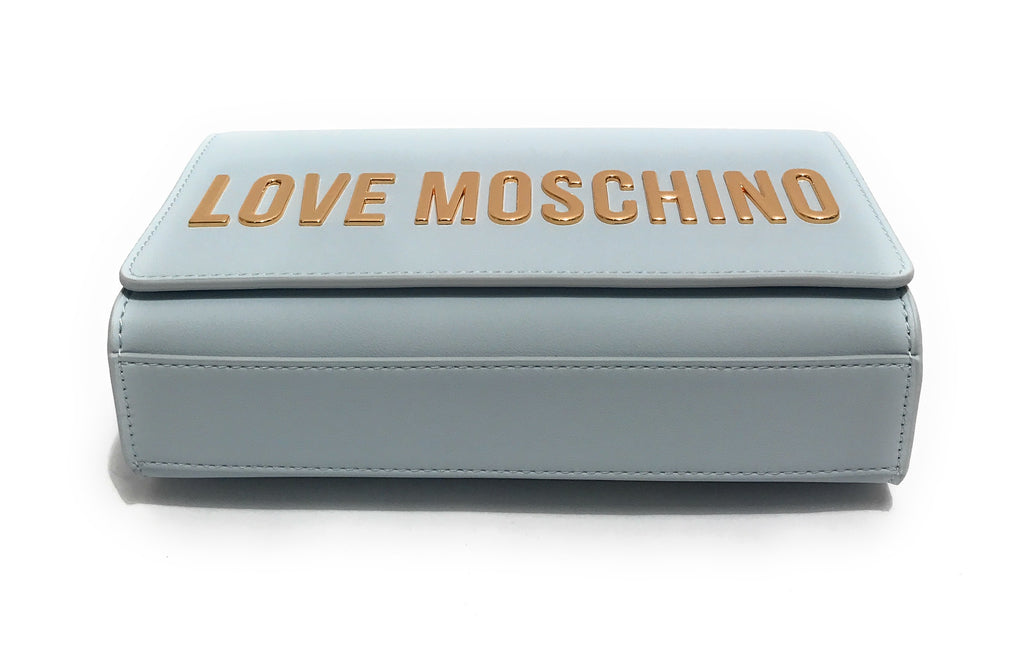 Borsa donna Love Moschino tracolla in ecopelle cielo BS25MO51 JC4103