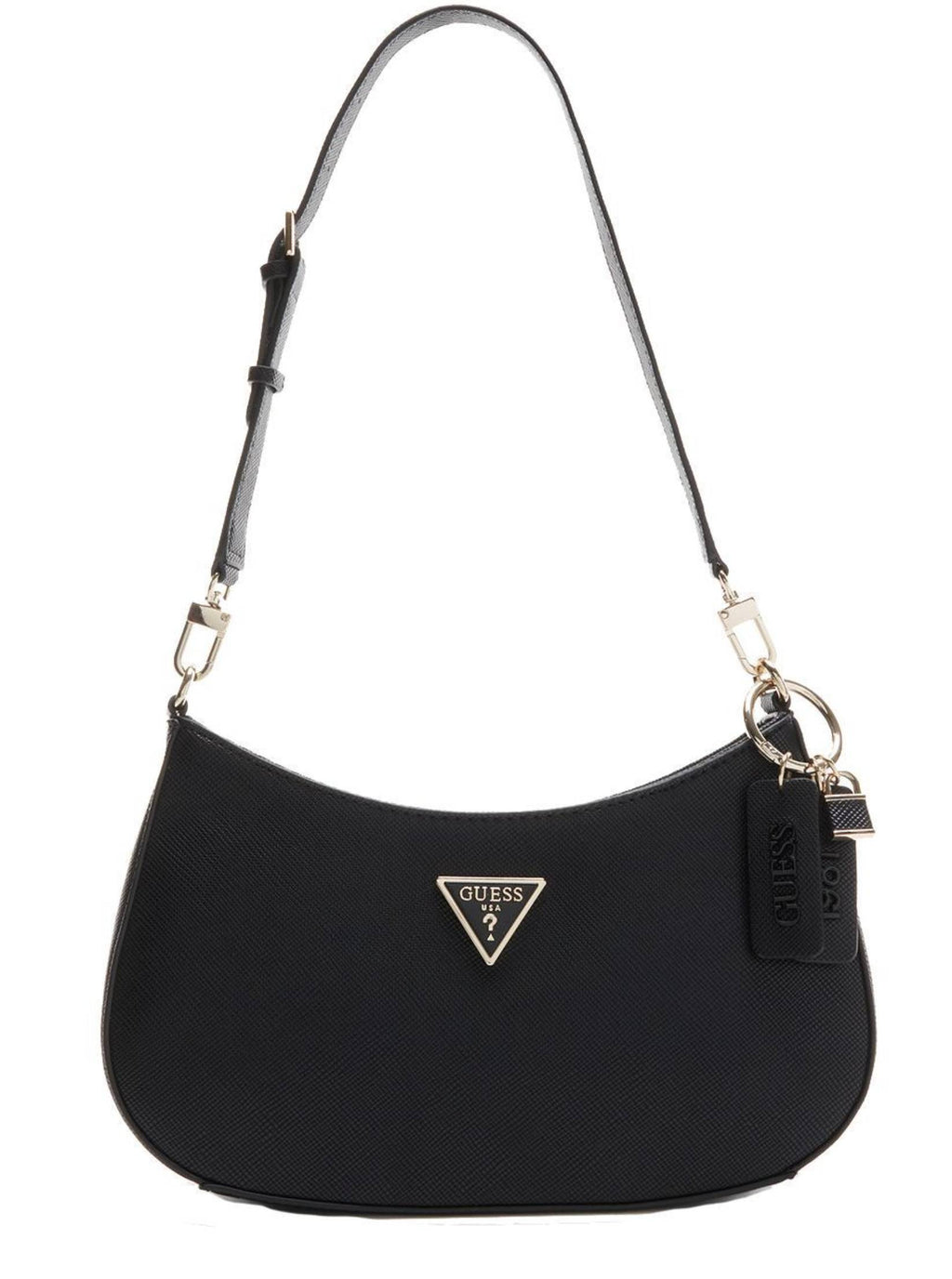 Borsa donna Guess Noelle top zip shoulder bag a spalla black BS25GU53 ZG787918