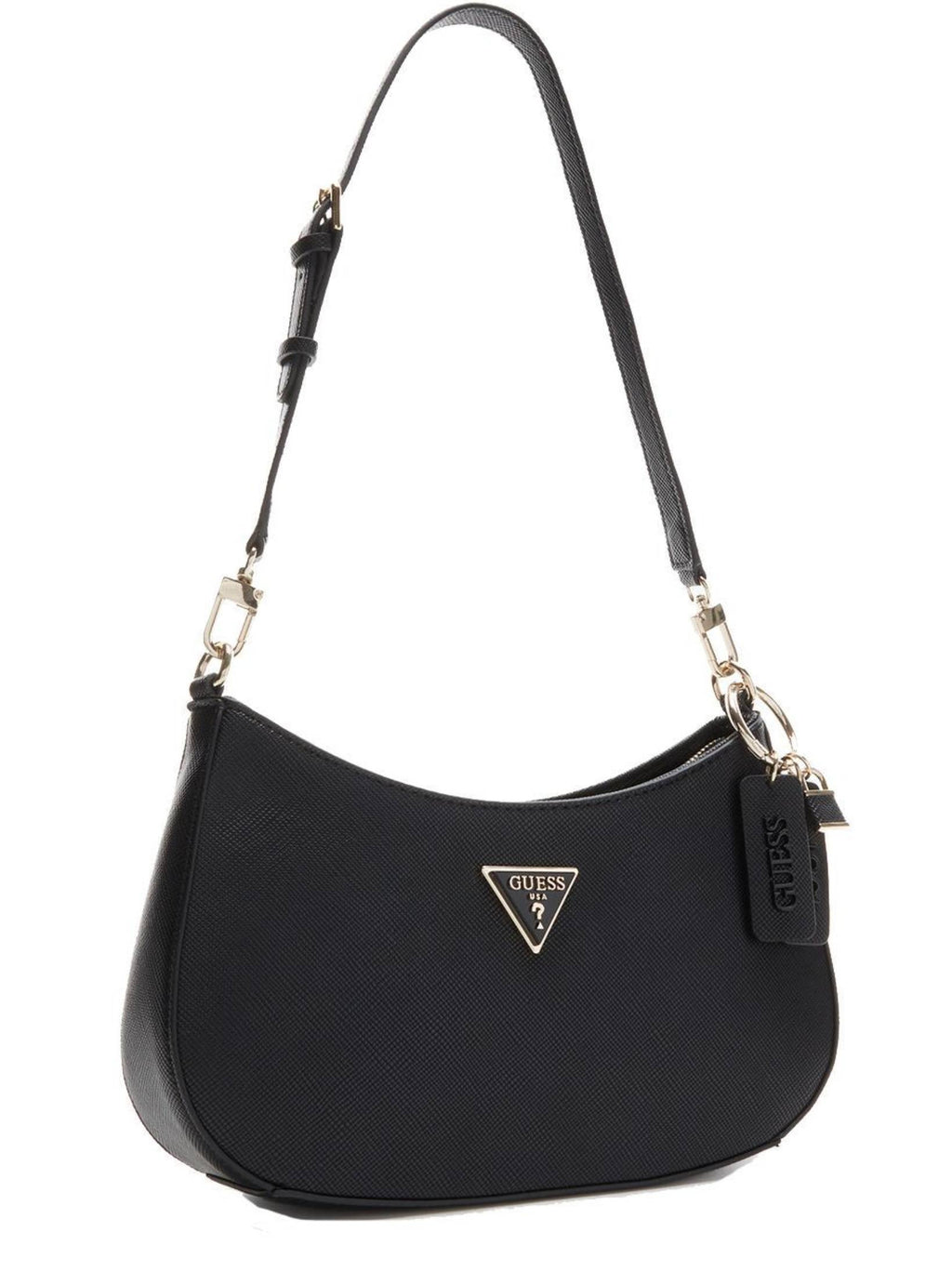 Borsa donna Guess Noelle top zip shoulder bag a spalla black BS25GU53 ZG787918