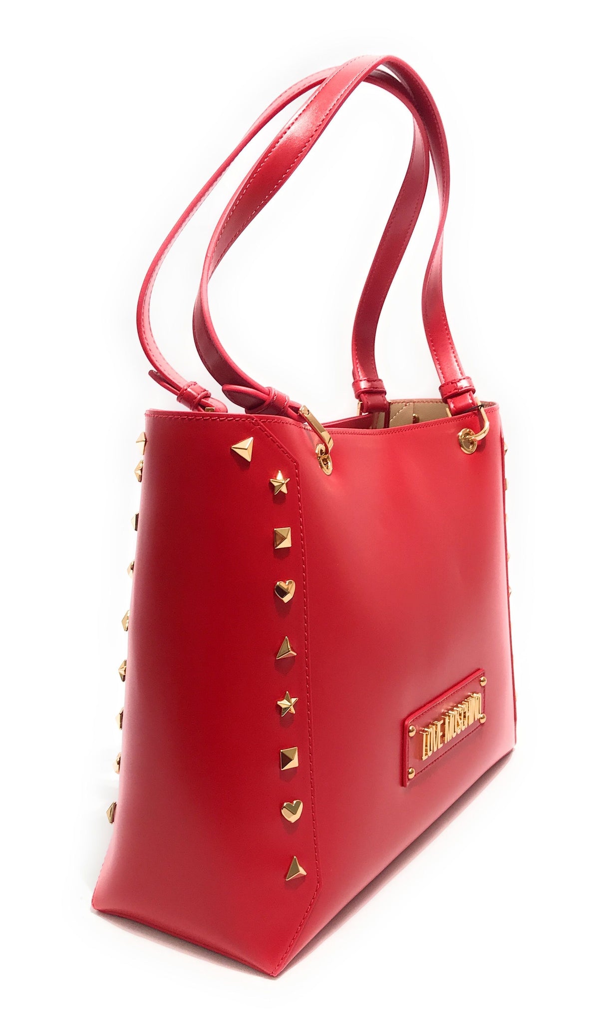 Borsa donna Love Moschino rosso/oro BS25MO74 JC4269PP0MKH0500