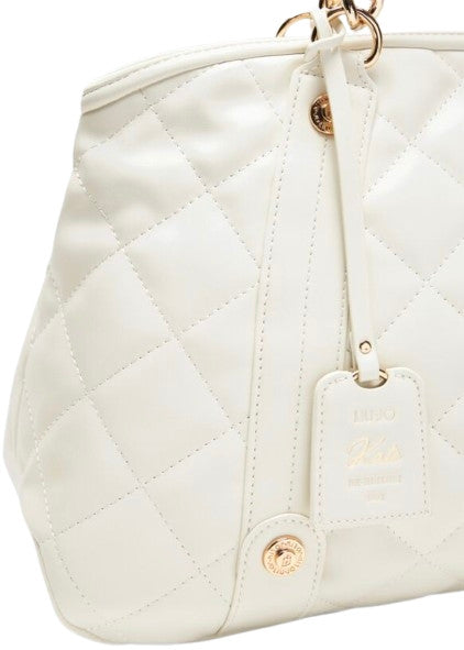 Borsa donna Liu-jo Kate tote cream BS25LJ20 AA5132 E0015