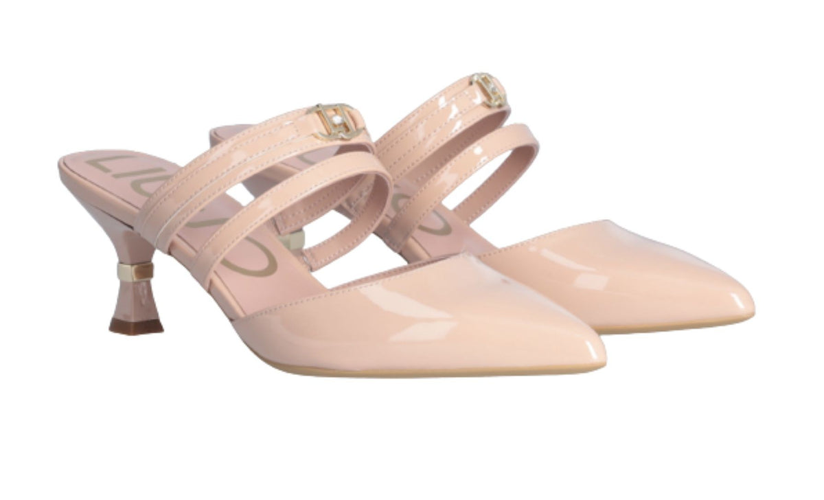 Scarpe donna sabot Liu-jo Gaia 12 05 TC 70 rosa nude DS23LJ20 SA3145