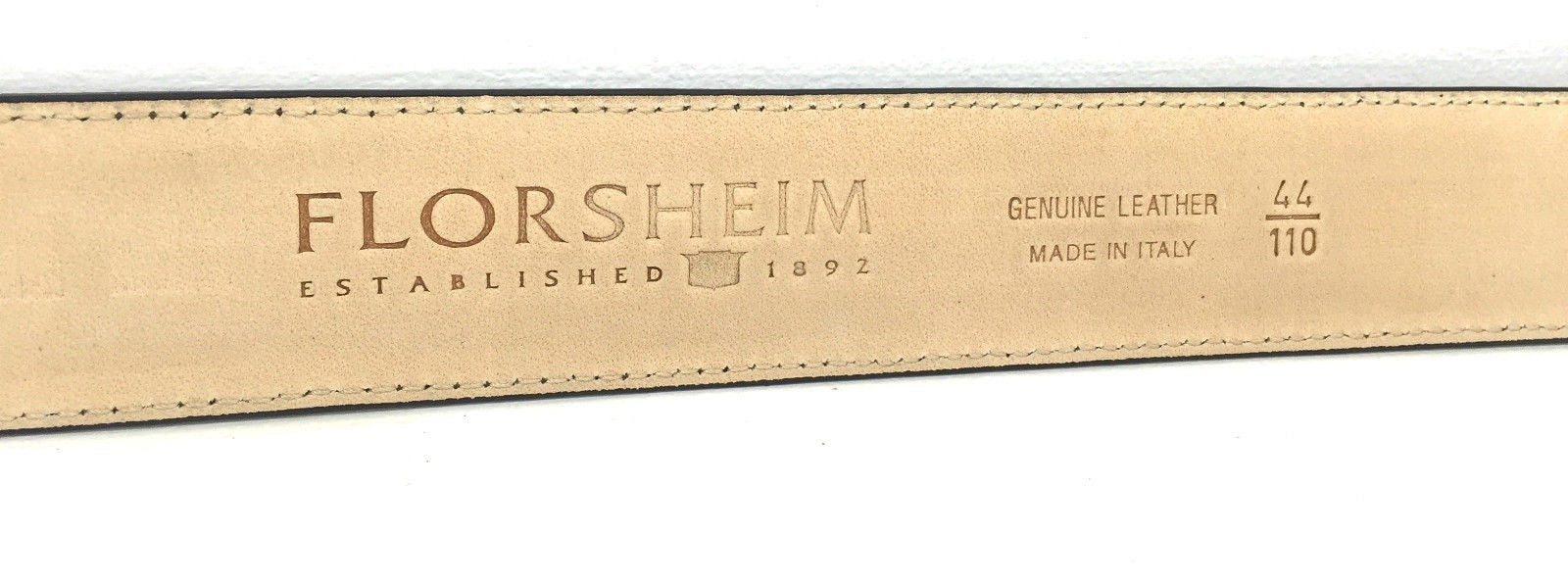 CINTA FLORSHEIM PELLE SCAMOSCIATA ELEPHANT CON FIBBIA VITE T.U AS15FH03