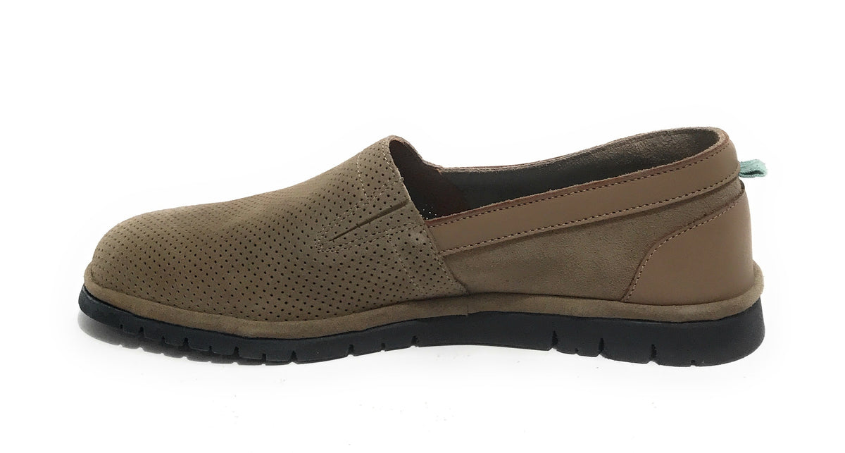 Scarpe uomo Ambitious 11162 mocassino in pelle scamosciata taupe US21AM26