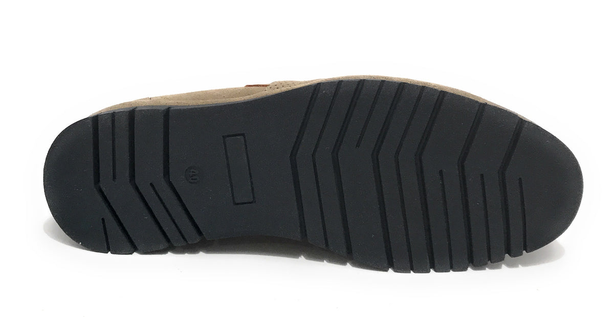 Scarpe uomo Ambitious 11162 mocassino in pelle scamosciata taupe US21AM26