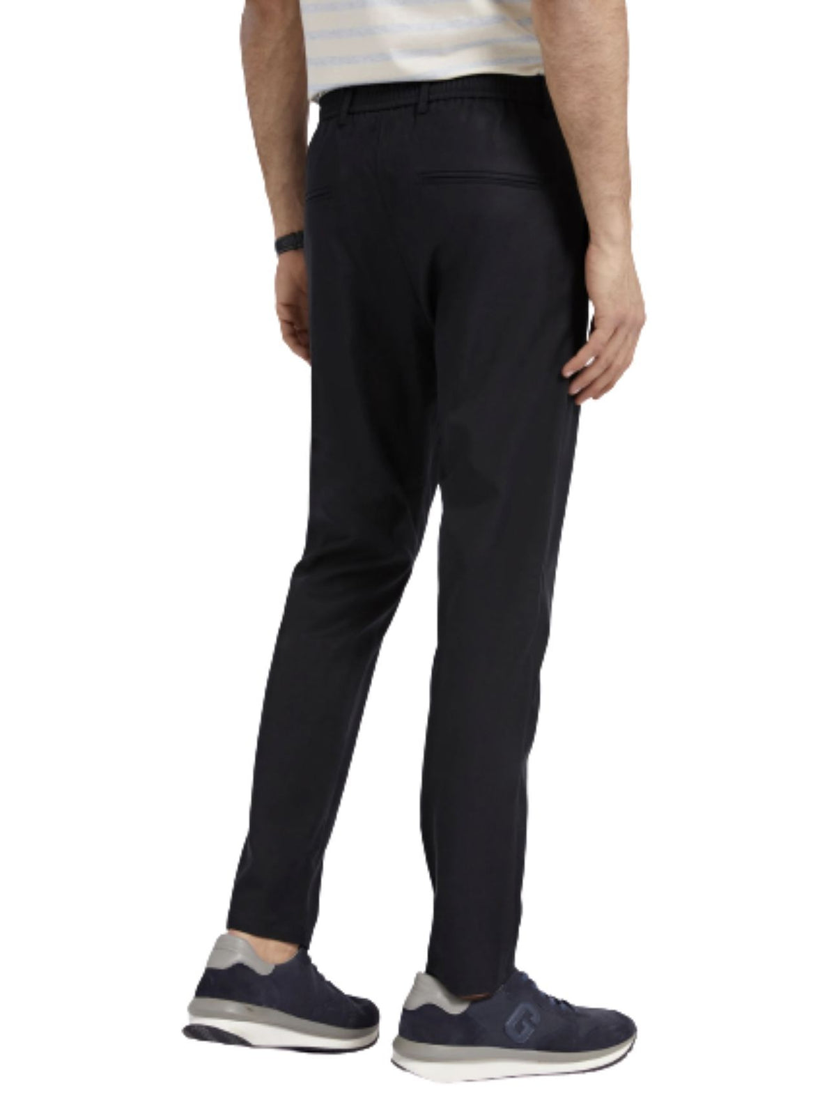 Pantaloni Guess tecnici a sigaretta nero uomo E23GU11 M2YB23WERJ0