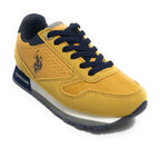 Scarpe US Polo sneaker Nobik 001 ecosuede/ nylon yellow Z23UP03