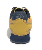 Scarpe US Polo sneaker Nobik 001 ecosuede/ nylon yellow Z23UP03