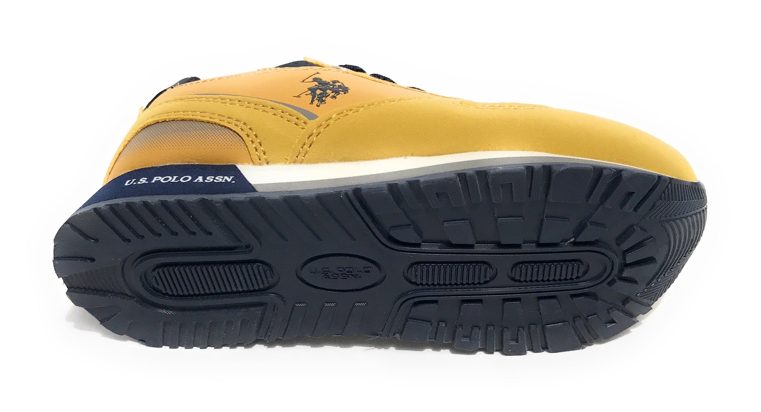 Scarpe US Polo sneaker Nobik 001 ecosuede/ nylon yellow Z23UP03