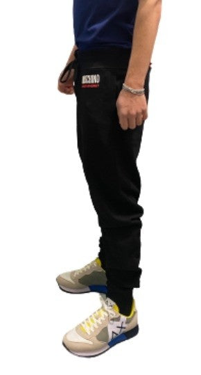 Pantalone felpa Moschino  homme pants nero uomo ES21MO24 A4322