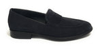 MOCASSINO UOMO ANTICA CUOIERIA MOD. AMALFI PELLE SCAMOSCIATA COL. BLU US19AC04