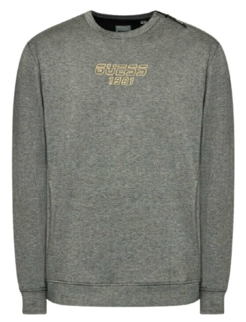Felpa uomo Guess Stephen grigio ES22GU52 Z2RQ04KAYO2