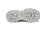 Scarpe donna Guess sneaker zeppa Brenia ecopelle grigio DS22GU57 FL5BRNFAL12