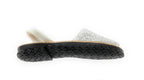 Sandalo donna minorchina Ska Shoes Ibiza in pelle silver/ glitter DS22SK24