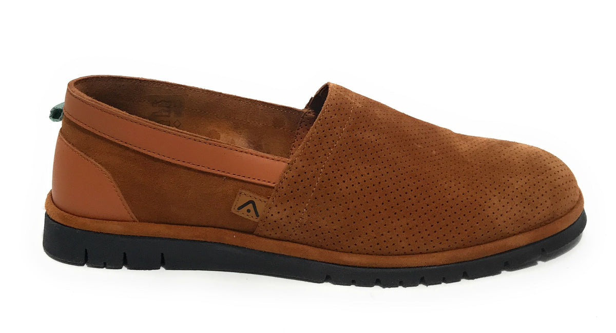 Scarpe uomo Ambitious 11162 mocassino in pelle scamosciata camel US21AM31