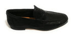SCARPE UOMO ANTICA CUOIERIA MOCASSINO CLASSICO MOD. OYSTER PELLE COL. NERO US18AC07