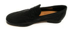 SCARPE UOMO ANTICA CUOIERIA MOCASSINO CLASSICO MOD. OYSTER PELLE COL. NERO US18AC07