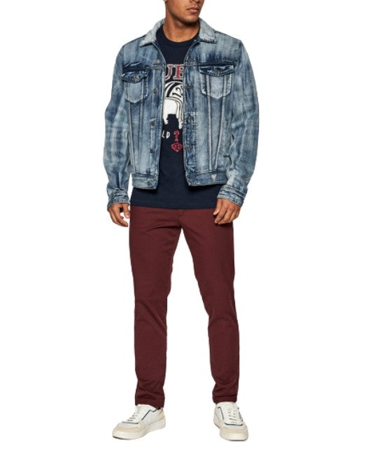 Giacca Jeans uomo Guess dillon jacket ES22GU76 M2RXN1D4K71