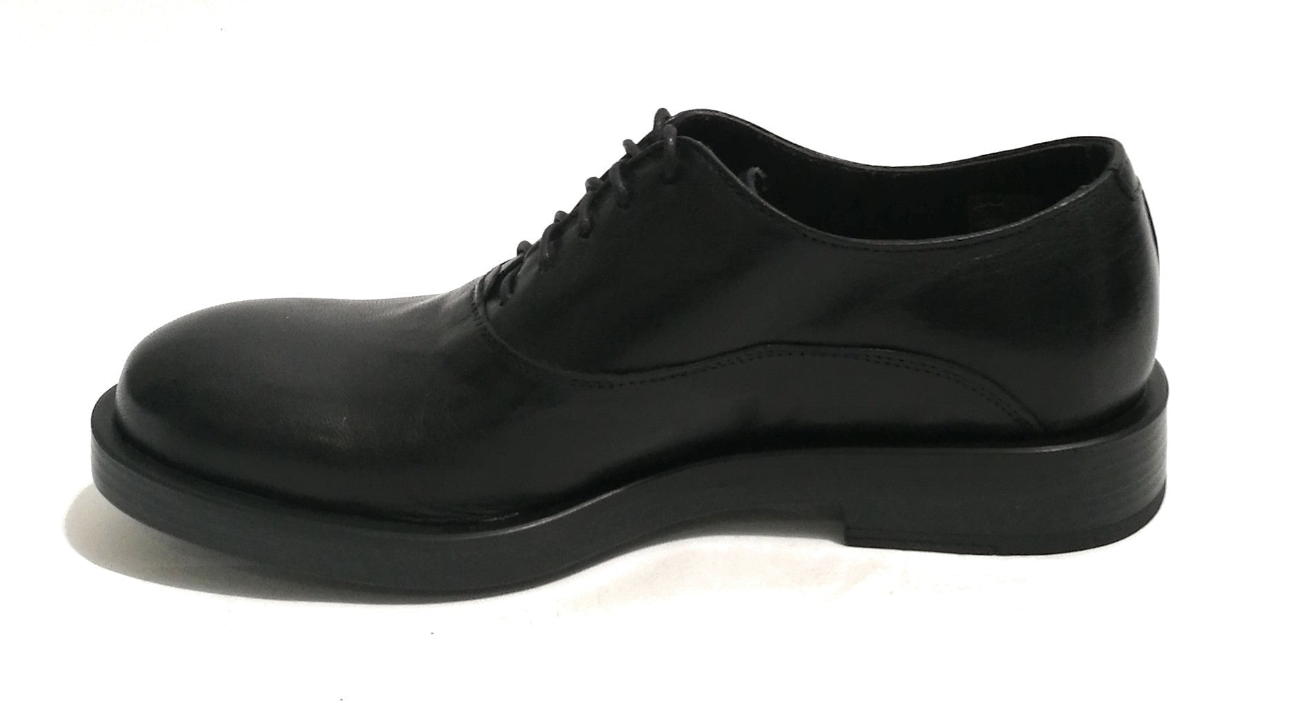 Scarpe Ton Goût francesina in pelle nero uomo U19TG04