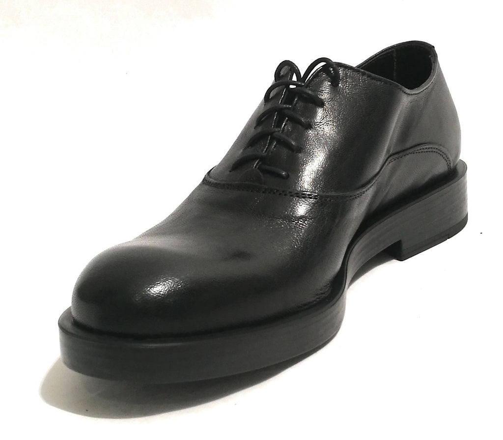 Scarpe Ton Goût francesina in pelle nero uomo U19TG04