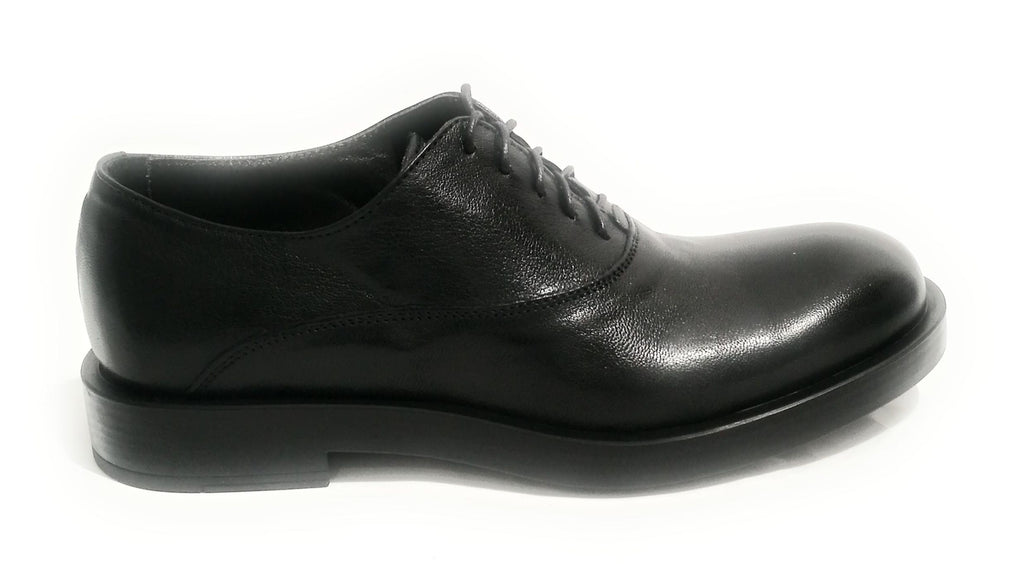Scarpe Ton Goût francesina in pelle nero uomo U19TG04