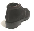 Polacchino uomo Galizio Torresi pelle scamosciata dark brown U19GT06