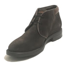 Polacchino uomo Galizio Torresi pelle scamosciata dark brown U19GT06