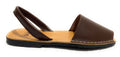 SANDALO DA UOMO MINORCHINA SKA SHOES MOD. IBIZA IN PELLE NAPPA TESTA DI MORO US19SK02